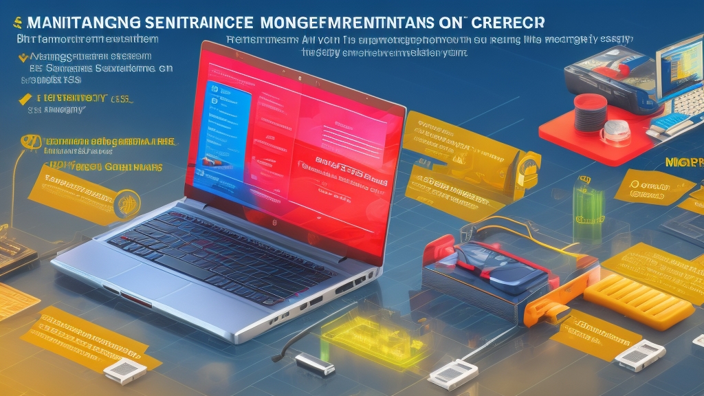 Gaming laptop akkumulátor karbantartási diagram töltési szokásokkal és hőmérséklet monitorozással